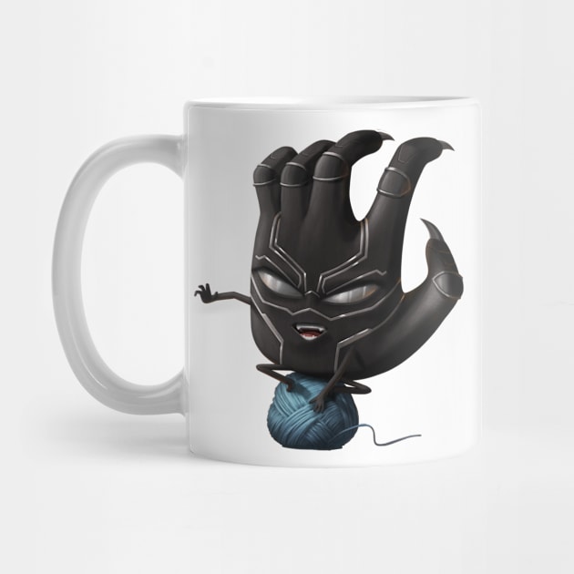 Hand Black Panther by ThankBuch